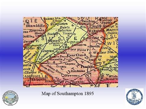 southampton county va gis map